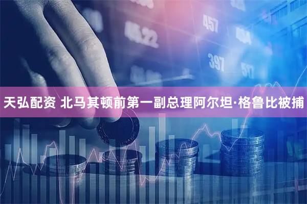 天弘配资 北马其顿前第一副总理阿尔坦·格鲁比被捕